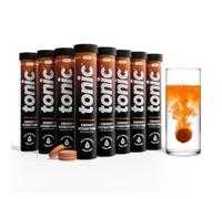 Tonic Health Energy and Hydration Tablets - No Sugar Effervescent Multivitamins - Rehydration Electrolytes Tablets