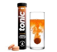 Tonic Health Energy and Hydration Tablets - No Sugar Effervescent Multivitamins - Rehydration Electrolytes Tablets