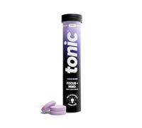 Tonic Health Focus + Mind Tablets - Lion’s Mane, L-Tyrosine and B3, Rhodiola Rosea, No Sugar Effervescent Tablets