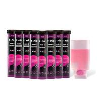 Tonic Health Rest and Recovery Effervescent Tablets - 300mg Elemental Magnesium, Ashwagandha, Lemon Balm - No Sugar, Magnesium Glycinate - Relax and Recharge, Calming Cherry 160 Count