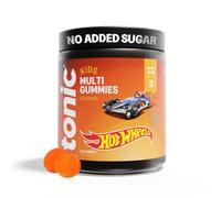 Tonic Health x Hot Wheels Kids Multivitamin Gummies - 14 in 1 - Orange | Two tasty gummies a day with 14 vitamins and minerals. Supports growth, bones and immunity. No added sugar.
