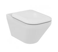 Tonic II Ideal Plus Aquablade Wall-Hung Pan 355 x 560 x 350 mm + Soft-Close Seat, White (K3158MA)