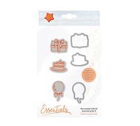 Tonic Studios 1351e Stamp Set Marmalades World Accessory 3 Metal / Rubber Grey 19 x 12.5 x 0.5 cm