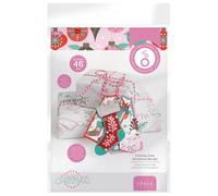 Tonic Studios A Candy Cane Christmas Die Set - 46 Dies | 6.6 cm x 9.3 cm Largest Die | Perfect for Cutting Stamped & Foiled Images
