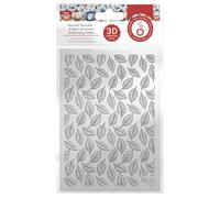 Tonic Studios A Swirl of Leaves 3D Embossing Folder | 5"x7" | Perfect for Fall & Thanksgiving Crafts