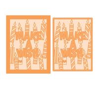 Tonic Studios Celebration Frames - Make A Wish Die Set - 2 Dies, 97mm x 129mm