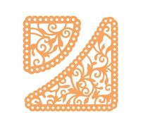 Tonic Studios Corner Bracket Pair Die Set of 4- Create Stunning Corners for Your Projects