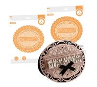 Tonic Studios Elegant Oval Die Set Collection | Includes Hugs & Kisses and You're The Best Layering Die Sets | 2-Piece Set for Crafting and Scrapbooking