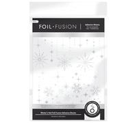 Tonic Studios - Foil Fusion - Winter's Veil Adhesive Sheets - 5573E | 30 Elements on 4 A5 Sheets