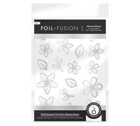 Tonic Studios Fusion Gilded Bouquet Adhesive Sheets - 72 Foil Elements - 4x A5 Sheets - No Heat Required - Use with Foil Fusion Foils and Die Set 5579e - Cardmaking & Scrapbooking Supplies