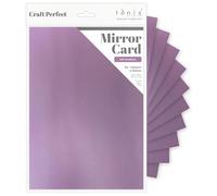 Tonic Studios Mirror Glossy CRDSTK SFT AMTHYS, Soft Amethyst, 8.5x11