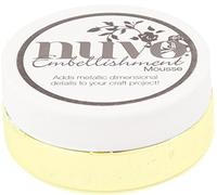 Tonic Studios Nuvo Embellishment Mousse Custard Cream, Yellow, Small