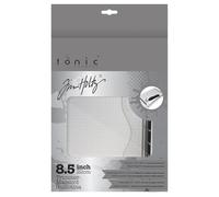 Tonic Studios Paper Cutter Tool Tim Holtz Paper Trimmer, Small 8.5", White.