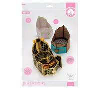 Tonic Studios Secret Affection Hexagon Box Die Set - 41 Dies, 110mm x 100mm (4.3" x 3.9")