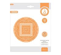 Tonic Studios Sentimental Layering Die Set - Congratulations - 10 Large Decorative Frames for Crafting