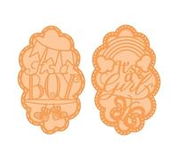 Tonic Studios Special Occasion Sentiments - It's a... Die Set - Perfect for Celebrating Birthdays, Weddings, and Newborns