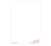 Tonic Studios - Tangerine - White Top Plate - 143e