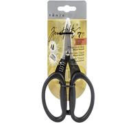 Tonic Studios Tim Holtz Left-Handed Scissors - 7" (17.78 cm) - All Purpose Titanium Snips - for Paper, Fabric & More - Incl. Blade Protection - Non-Stick