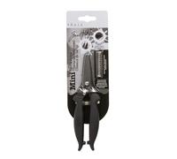 Tonic Studios Tim Holtz Recoil Scissors - Titanium Coated, Double-Bevelled Blades, Black (6.7 Inch)