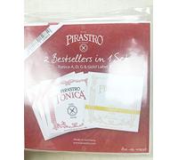 Tonica Violin Strings Set with Gold Label E Strings Ball E 4/4 Size