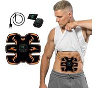 TonicGymPro Wearable Core Exerciser Pad Rechargeable Fitness Training Pad for Abdominal & Glute Conditioning - Adjustable Level Settings, 20-Min Auto Session, Portable Home Workout Device