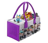 Tonie Toniebox Accessories Protective Case Organiser with Figures Storage Plenty of Space Bag for Toniebox Starter Set and Tonies Figure Carry Bag (violet)