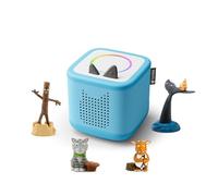 tonies Toniebox 2 Bundle Incl. 4 Tonies: Stick Man, The Snail and the Whale & The Smartest Giant in Town, The Gruffalo’s Child, Tabby McTat, Sky Blue