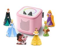 Toniebox 2 Cloud Pink Bundle 6 Tonies Frozen, Moana, Tinkerbell & More