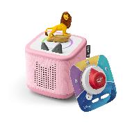 Toniebox 2 Cloud Pink ToniePlay Bundle - Lion King