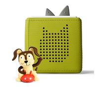 Toniebox Audio Player Starter Set with Playtime Puppy - Listen, Learn, and Play with One Huggable Little Box - Green, 3 Years and up