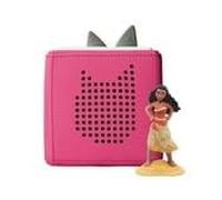 Toniebox Audio Storytelling Player Starter Set with Disney Moana - Listen, Learn, and Play with One Huggable Little Box, Screen-Free Kids’ Music & Story Player