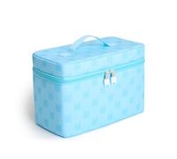 Tonies All-in-One Travel Bag - Sturdy Hard Case for Your Toniebox 2, Tonieplay Controller, Headphones, 2 Games, Charger, and 4 Figurines - Sky Blue