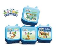 tonies Alphablocks Audio Clever Pocket Tonie Set, for use with Toniebox