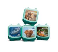 Tonies Animal World: Record Breakers (Set of 4 Clever Pocket Tonies)