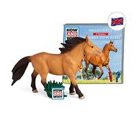 tonies Audio Character for Toniebox, EDUCATIONAL HOW AND WHY: Horses/The Mongol Steppe Riders, 79 Minute Audio Fact Book for Children Age 6+ for Use with Toniebox Music Player (Sold Separately)