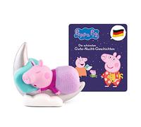 tonies Audio Figure for Toniebox, Peppa Pig - Good Night Stories, Audio Play for Children from 3 Years, Playing Time Approx. 41 Minutes, Medium