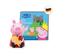 tonies Audio Figure for Toniebox, Peppa Pig - The Knight's Castle and 7 Other Exciting Peppa Pig Stories, Audio Play for Children from 3 Years, Playing Time Approx. 44 Minutes