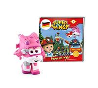 tonies Audio Figure for Toniebox, Super Wings - Fire in the Forest, Audio Play with 4 Stories for Children from 3 Years, Playing Time Approx. 58 Minutes