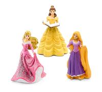 tonies Audio Figures Bundle for Toniebox, 3 x Disney Princesses: Beauty and the Beast, Rapunzel & Sleeping Beauty, Age 4+