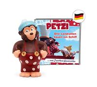 tonies Audio Figures for Toniebox, Petzi - Dreii Landratten Build A Ship, Audio Play for Children from 3 Years, Playing Time Approx. 68 Minutes