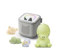 tonies audio toniebox 2 Grey +4 (Jaguar, Croc night light, Toucan, Crocodille)