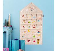 Tonies Christmas Advent Calendar - Reusable Wall Hanging Design with 24 Pockets
