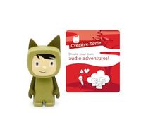 Tonies Creative Toy Figurine - Green/Light | Record and Upload up to 90 Minutes of Your Own Stories and Songs