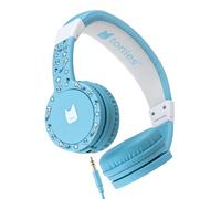Tonies Foldable Wired Headphones for Kids - Comfortably Designed to fit On-Ear - Works with Toniebox 1 and All 3.5mm Devices - Light Blue