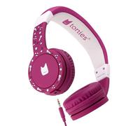 Tonies Foldable Wired Headphones for Kids - Comfortably Designed to fit On-Ear - Works with Toniebox 1 and All 3.5mm Devices - Purple