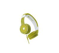 tonies Kids Headphones Wired for Toniebox, Kid-Safe Volume-Limiting Cushioned Over Ear Headphones for Listening to Audiobooks, 1.2m Cable and 3.5mm Jack, Green