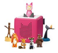 tonies Julia Donaldson Bundle with Pink Toniebox Starter Set incl. 1 Creative and 6 Characters, Gruffalo, Gruffalo's Child, Stick Man, Highway Rat, Snail and the Whale, Zog