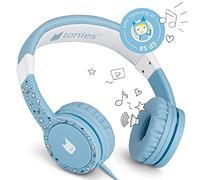 tonies Wired Headphones for Toniebox, Kid-Safe Volume-Limiting Cushioned Over Ear Headphones for Listening to Audiobooks, 1.2m Cable and 3.5mm