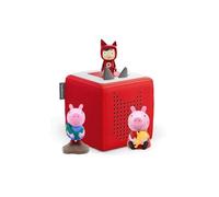Tonies Peppa Pig Starter Bundle Starter Set Is The Perfect Storytime Companion For Tiny Hands And Active Imaginations Stories, Music And Learning (Red)