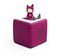 tonies Toniebox Wireless Musical Storybox Starter Set, including 1 Creative, Purple